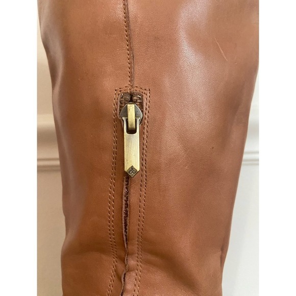 Sam Edelman Joelle Boots mid brown  knee high size 7.5 - Picture 10 of 13